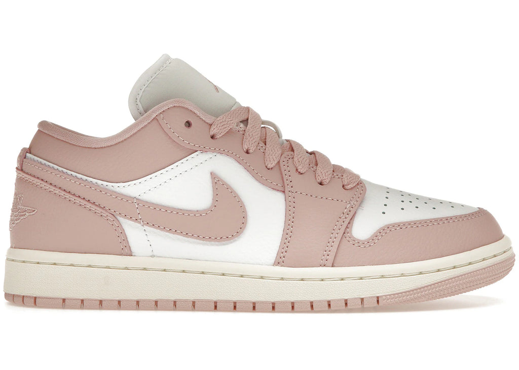 Air Jordan 1 Low White/Pink Oxford-Sail