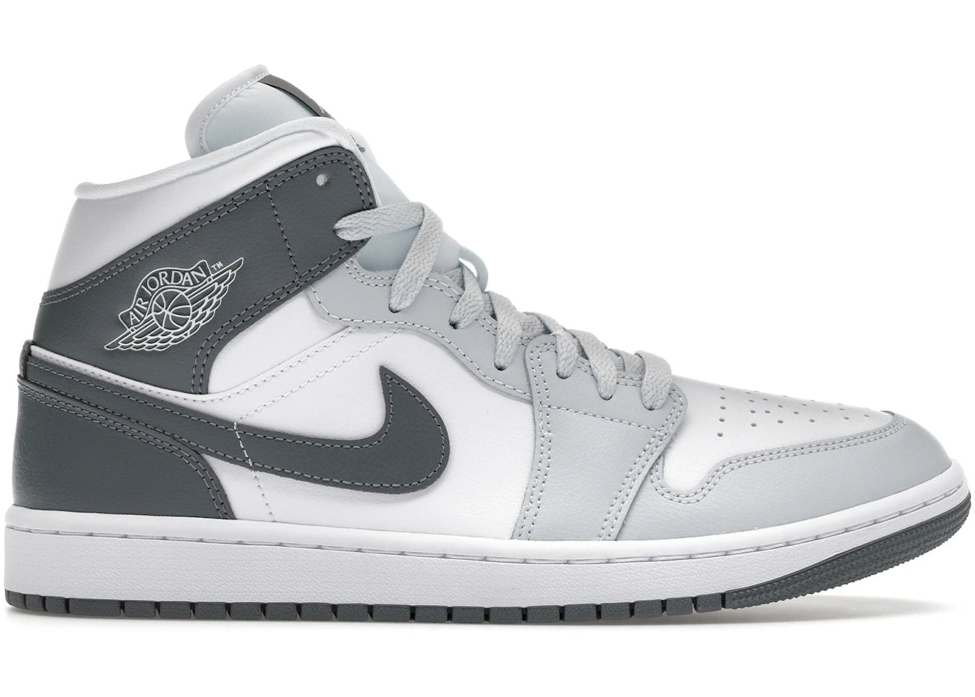 Jordan 1 Mid White Smoke Grey (Women's)