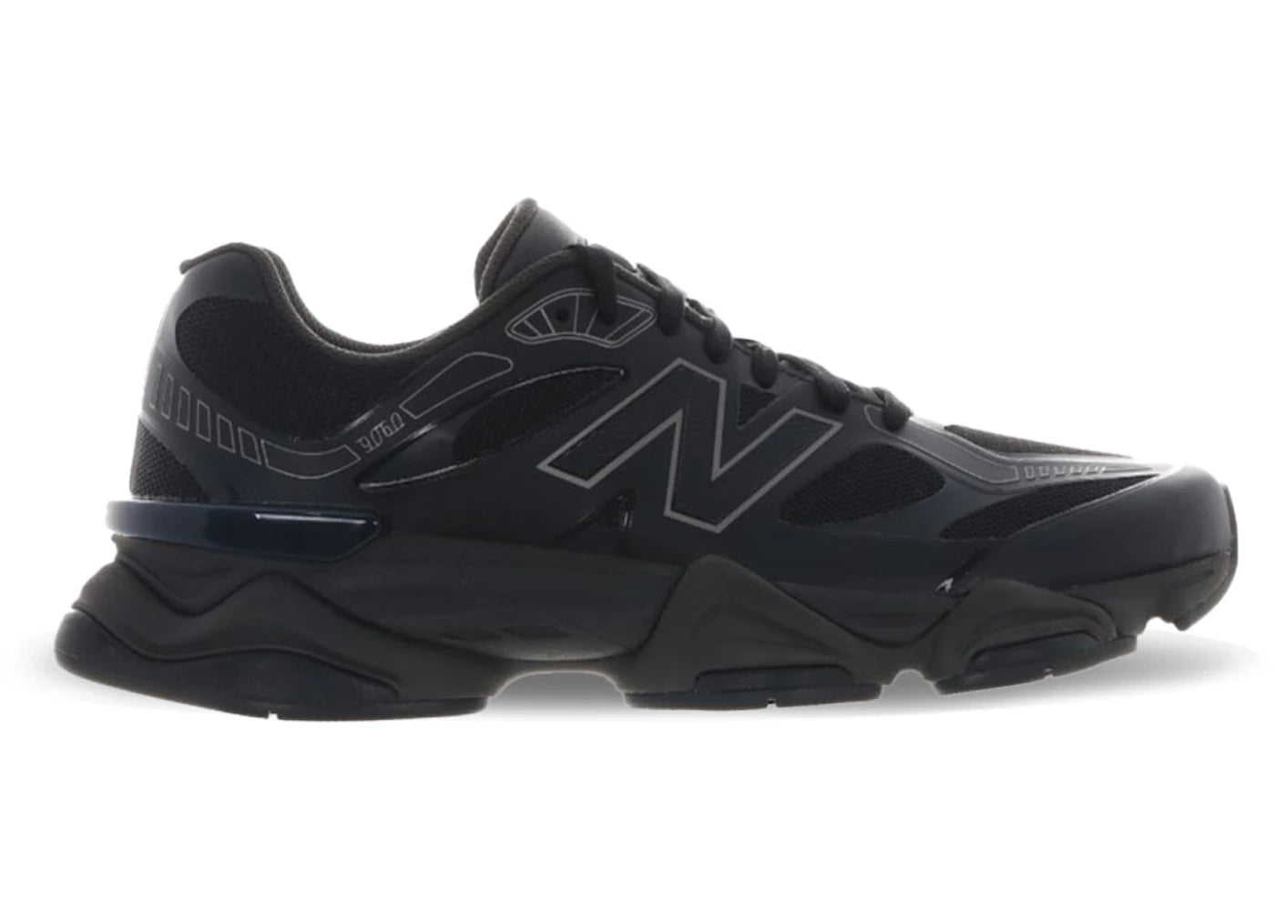 New Balance 9060 Black Grey Black