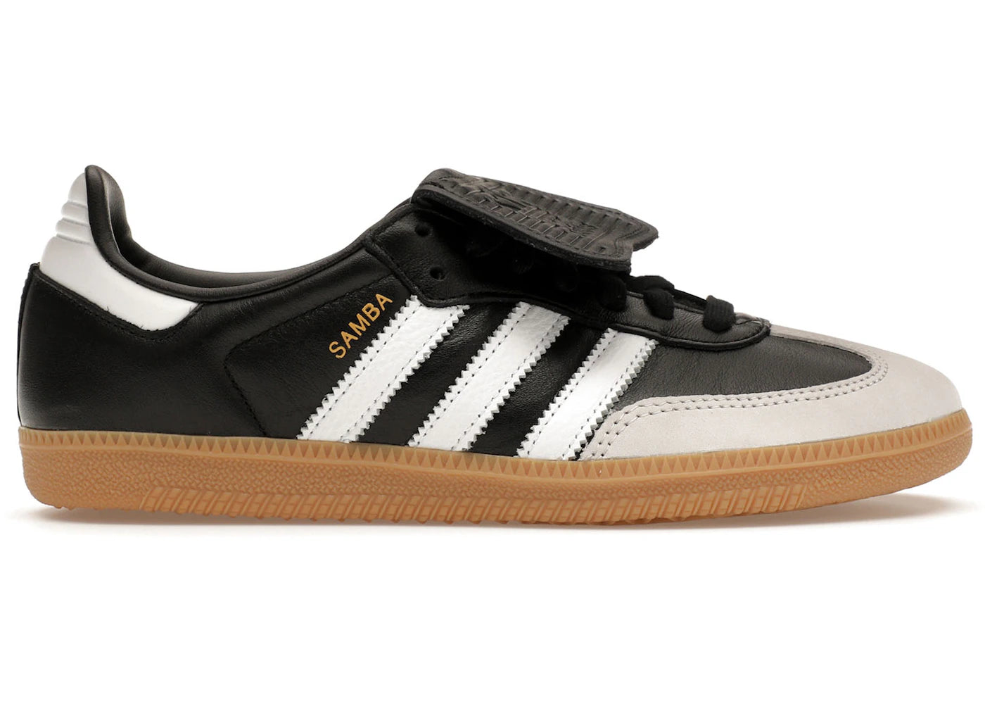 Adidas Samba LT Core Black Gold Metallic (Women's)