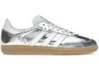 ADIDAS Samba OG Silver Metallic Cracked Leather (Women's)