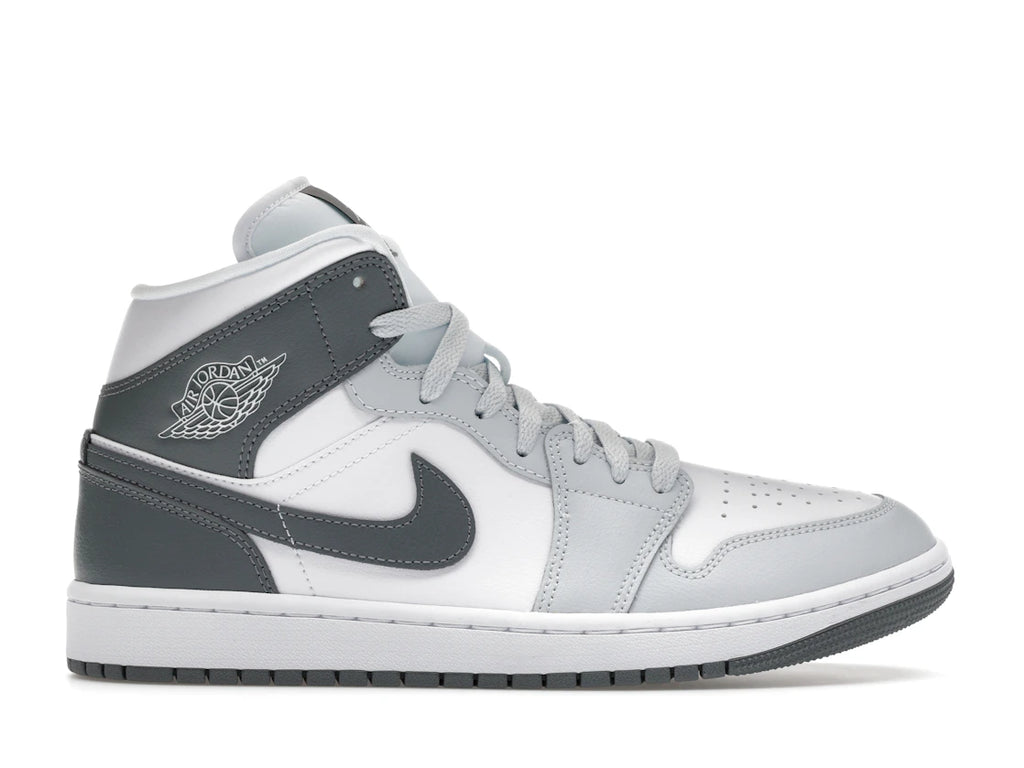 Jordan 1 Mid White Smoke Grey (Women's)