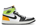 Jordan 1 Retro High G White University Gold Volt Black