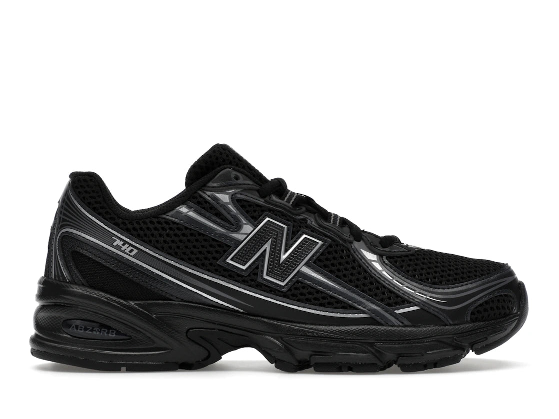 New Balance 740 Black Silver Metallic GS
