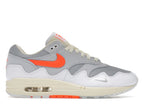 Nike Air Max 1 Patta Waves White Hyper Crimson (with bracelet)