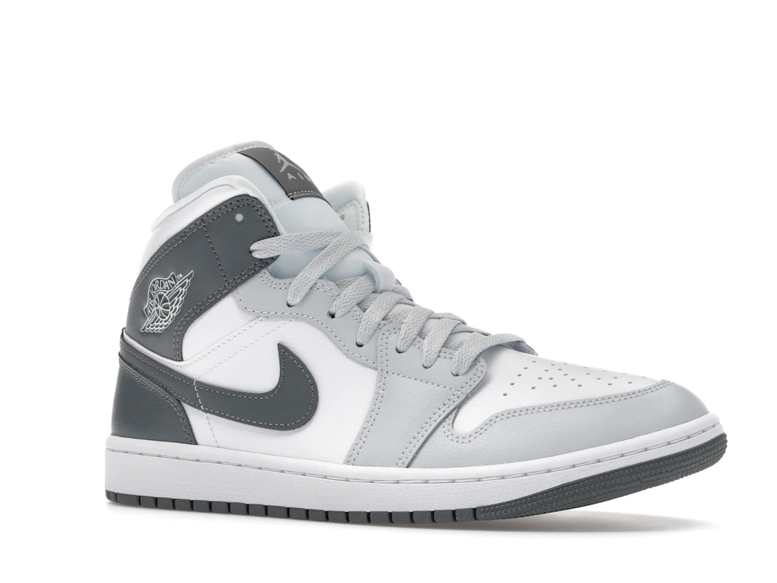 Jordan 1 Mid White Smoke Grey (Women's)