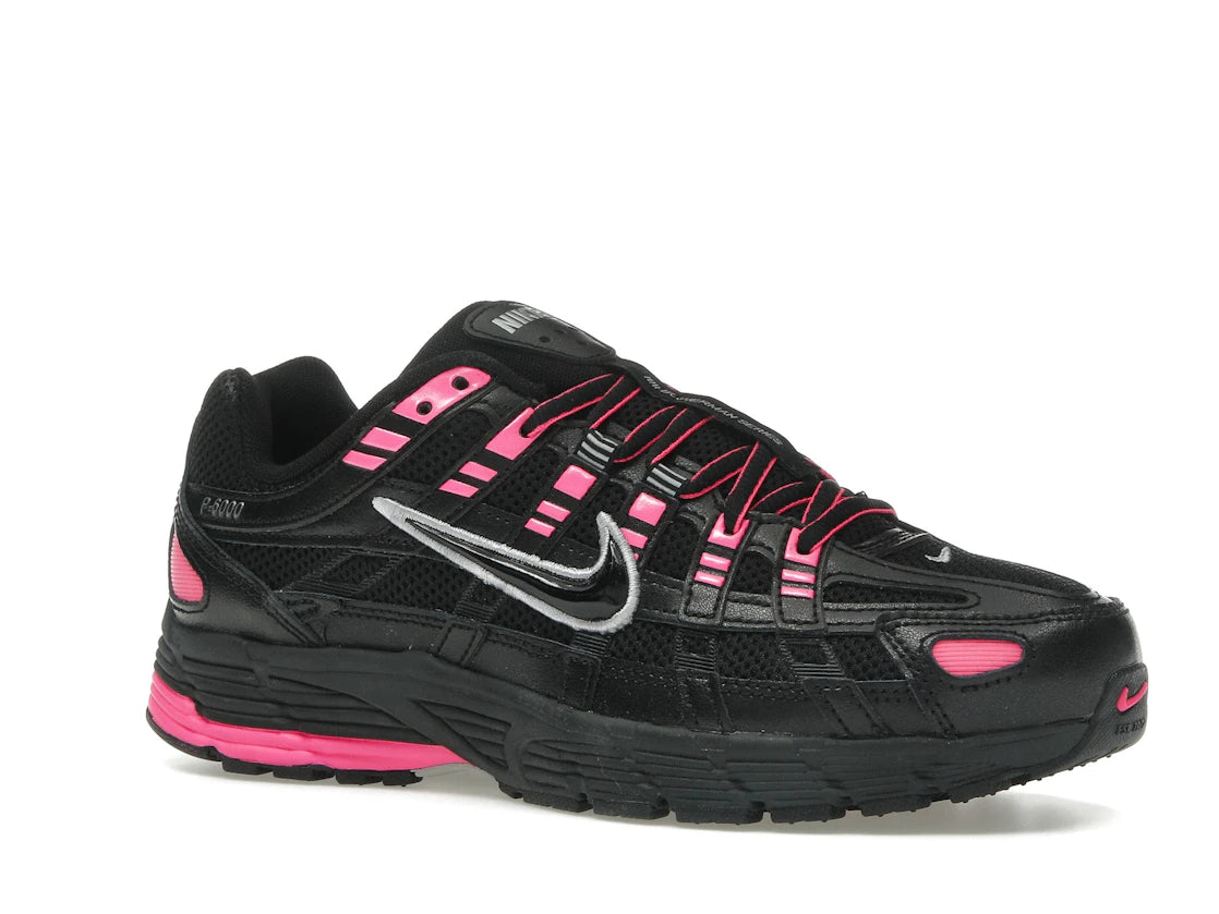 Nike P-6000 Pink Blast Metallic Silver Black