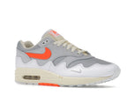 Nike Air Max 1 Patta Waves White Hyper Crimson (with bracelet)