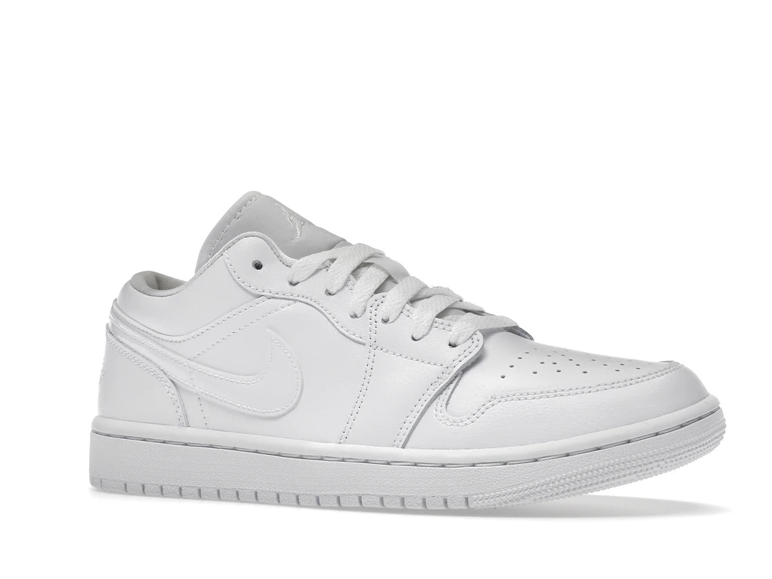 Jordan 1 Low Triple White (2022) (Women's)
