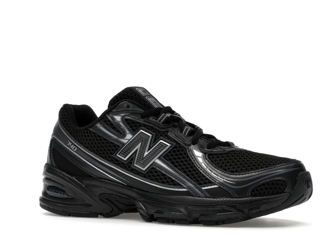 New Balance 740 Black Silver Metallic GS