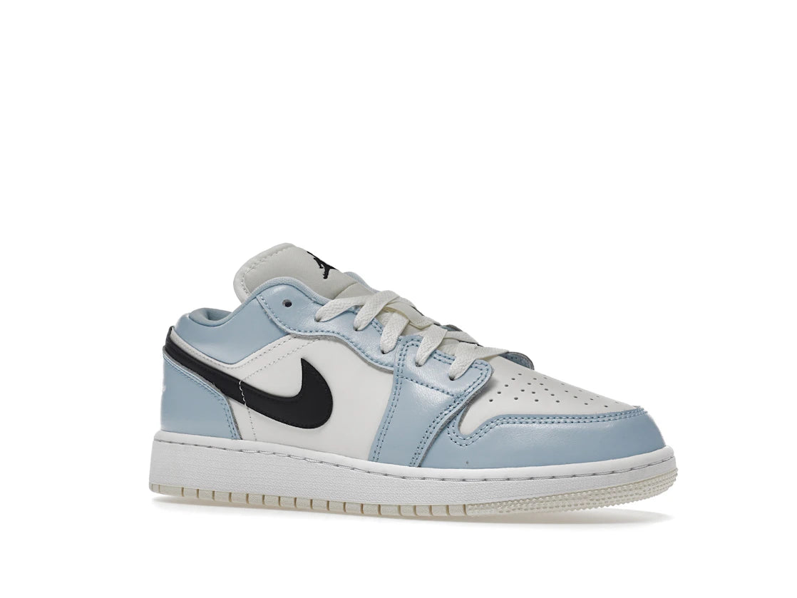 Jordan 1 Low Ice Blue Black (GS)