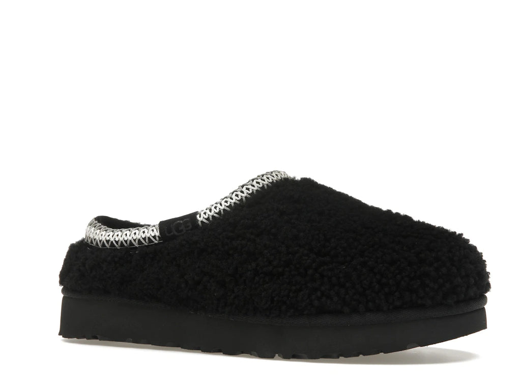 UGG Tasman Maxi Curly Slipper Black (Women's)
