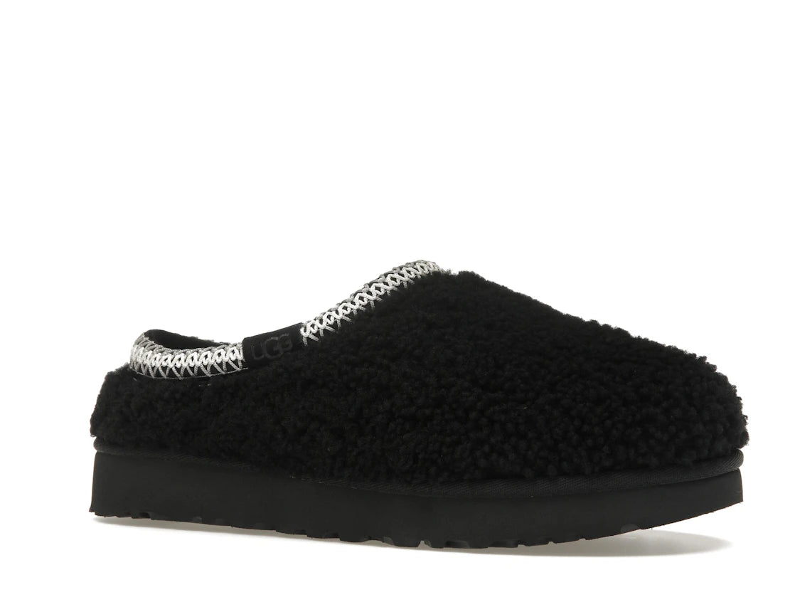 UGG Tasman Maxi Curly Slipper Black (Women's)