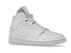 Air Jordan Mid Triple White (2022) (Women's)