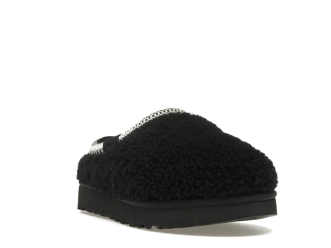 UGG Tasman Maxi Curly Slipper Black (Women's)