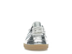 ADIDAS Samba OG Silver Metallic Cracked Leather (Women's)