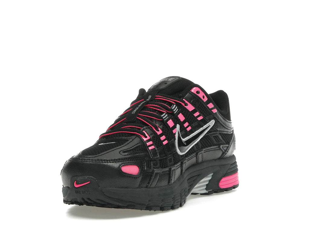 Nike P-6000 Pink Blast Metallic Silver Black