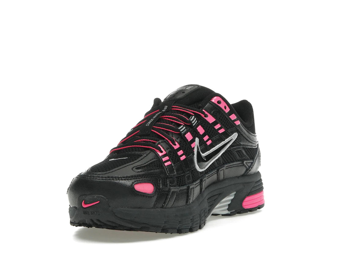 Nike P-6000 Pink Blast Metallic Silver Black