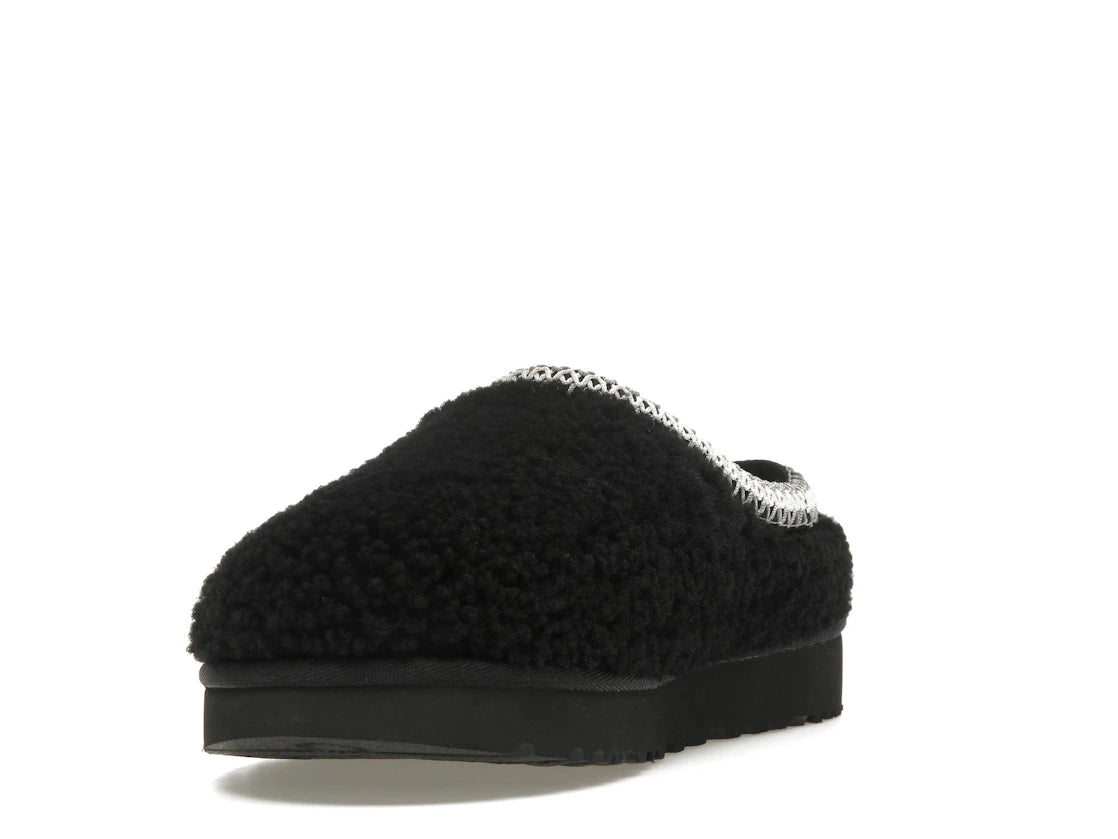 UGG Tasman Maxi Curly Slipper Black (Women's)