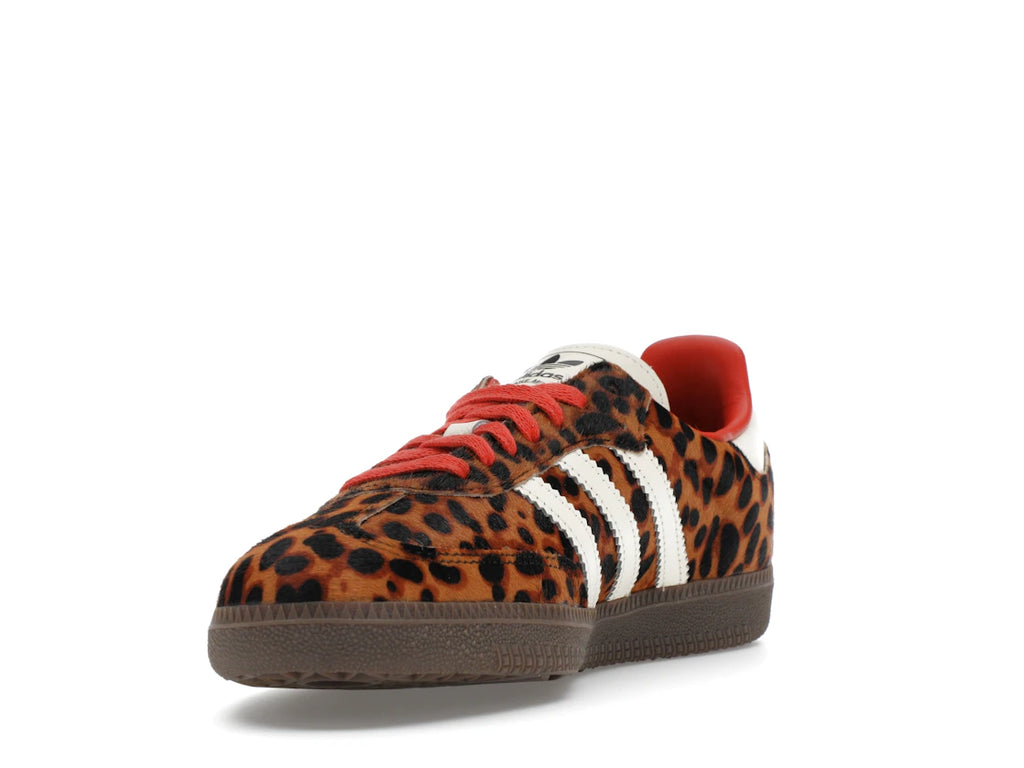 adidas Samba OG Preloved Red Leopard Women's