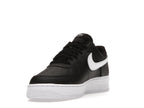 Nike Air Force 1 Low '07 Black White Pebbled Leather