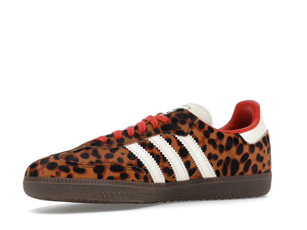 adidas Samba OG Preloved Red Leopard Women's