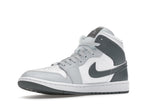 Jordan 1 Mid White Smoke Grey (Women's)