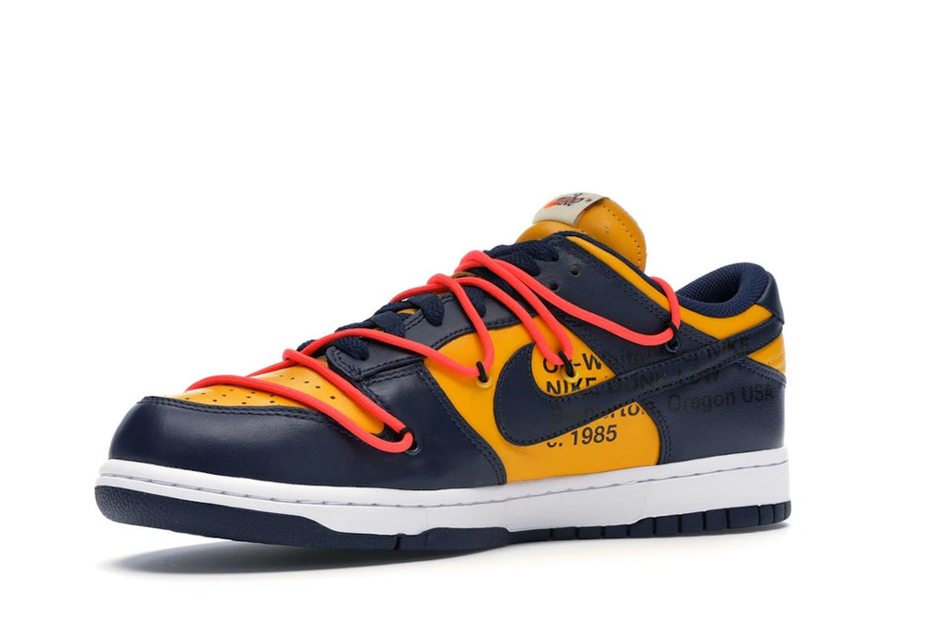 Nike Dunk Low Off-White University Gold