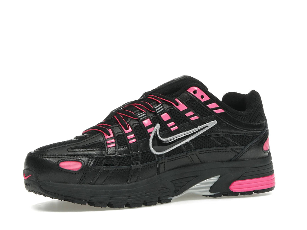Nike P-6000 Pink Blast Metallic Silver Black
