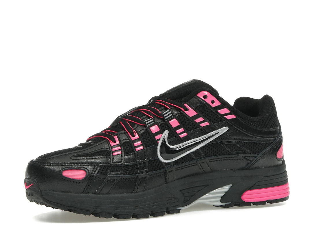 Nike P-6000 Pink Blast Metallic Silver Black