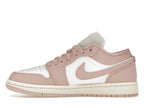 Air Jordan 1 Low White/Pink Oxford-Sail