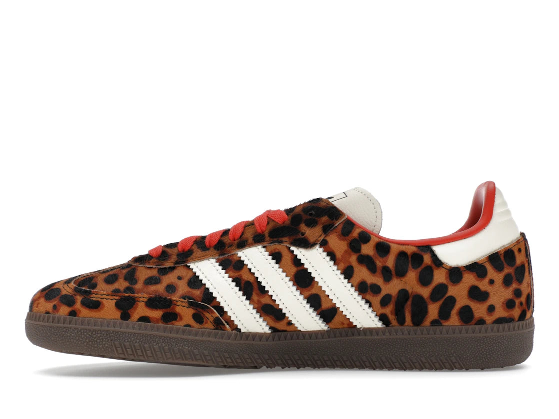 adidas Samba OG Preloved Red Leopard Women's