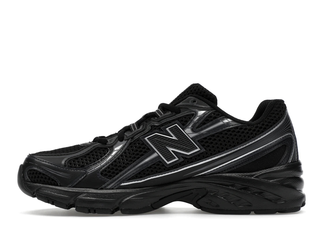 New Balance 740 Black Silver Metallic GS