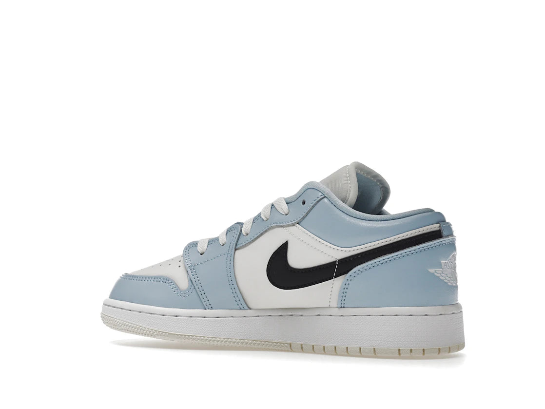 Jordan 1 Low Ice Blue Black (GS)