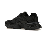 New Balance 9060 Triple Black Leather Men's