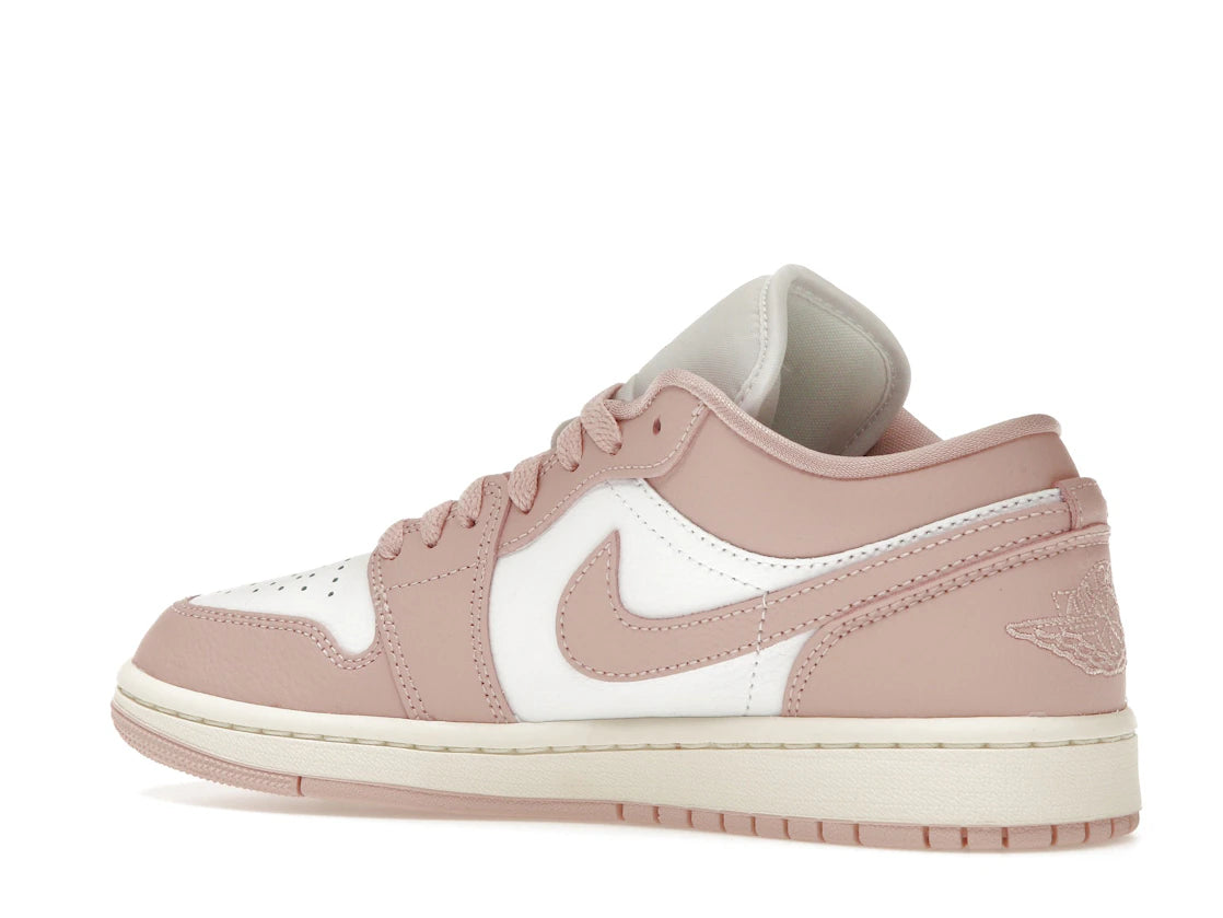 Air Jordan 1 Low White/Pink Oxford-Sail