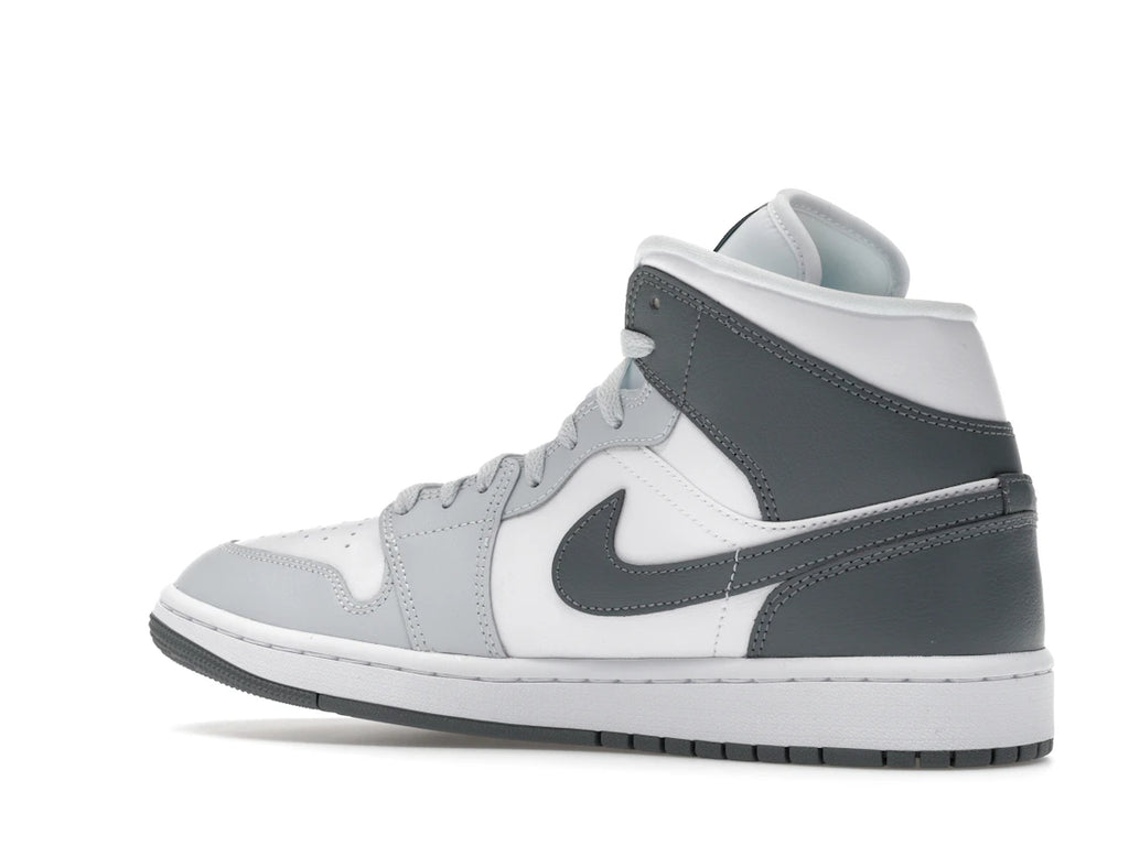 Jordan 1 Mid White Smoke Grey (Women's)