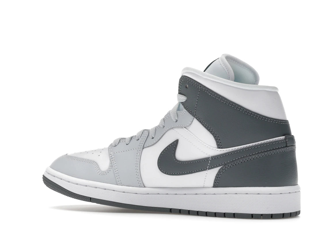 Jordan 1 Mid White Smoke Grey (Women's)