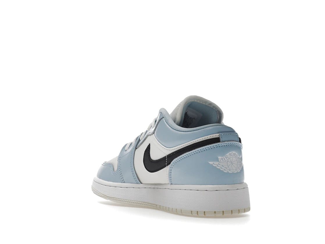 Jordan 1 Low Ice Blue Black (GS)
