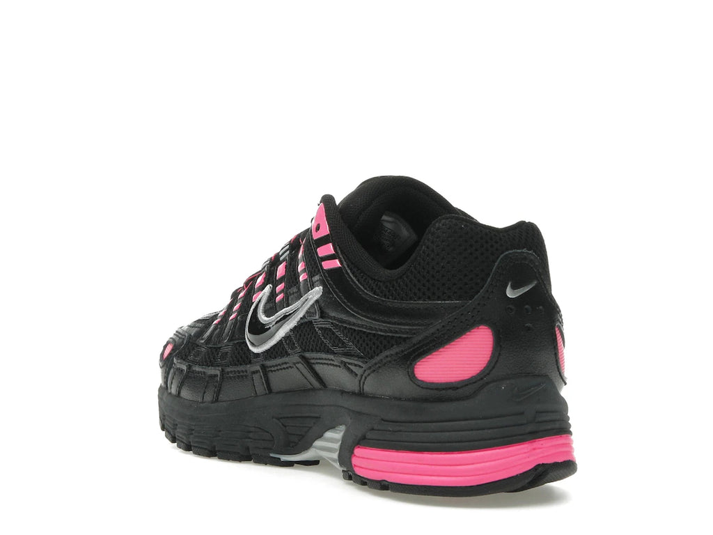 Nike P-6000 Pink Blast Metallic Silver Black