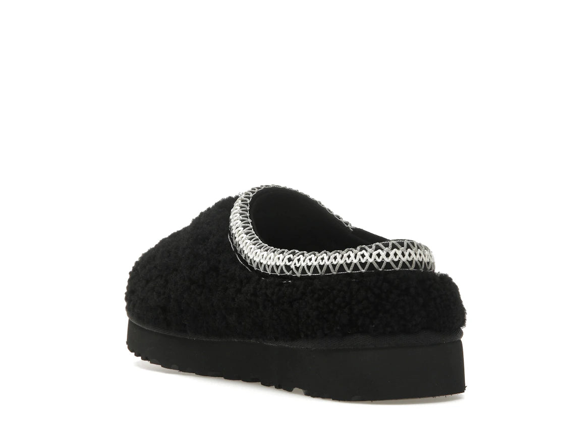 UGG Tasman Maxi Curly Slipper Black (Women's)