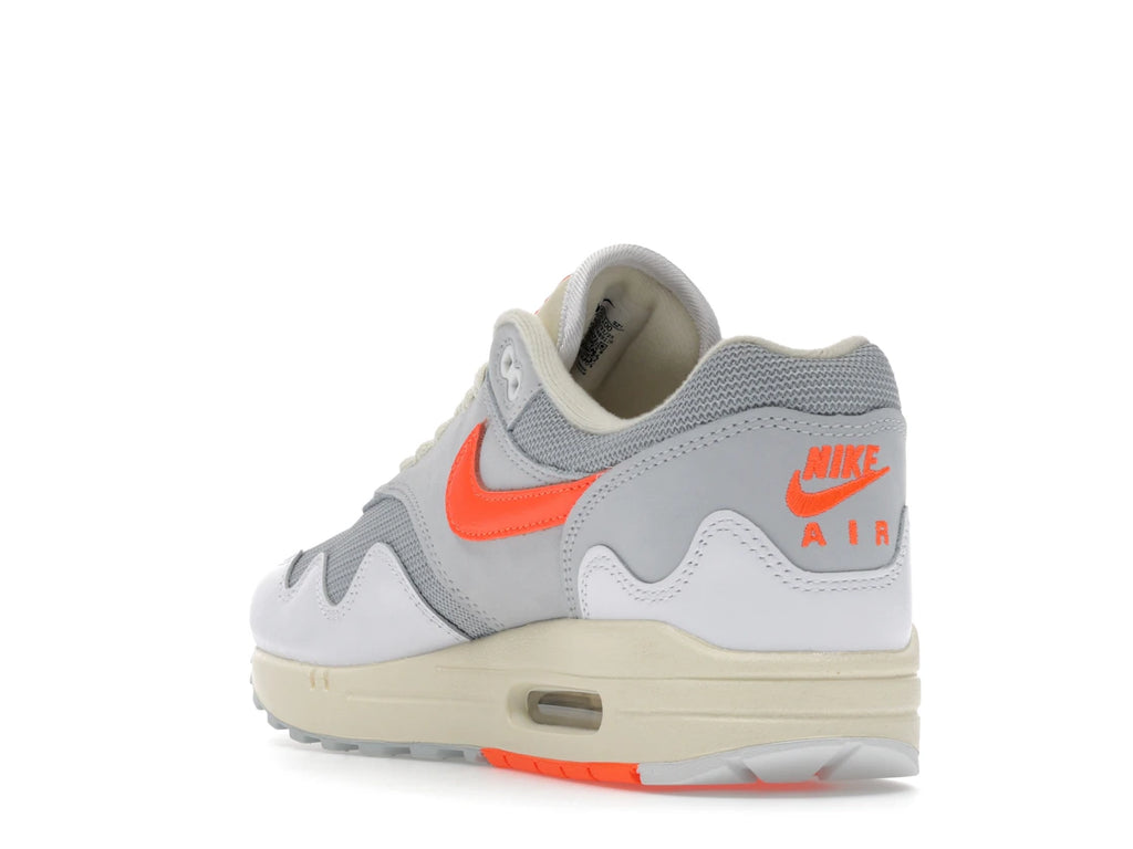 Nike Air Max 1 Patta Waves White Hyper Crimson (with bracelet)
