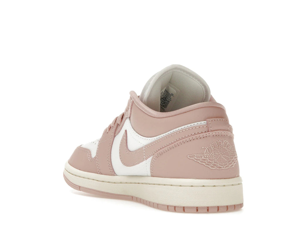 Air Jordan 1 Low White/Pink Oxford-Sail
