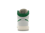 Air Jordan 1 Mid White Pure Platinum Pine Green (GS)