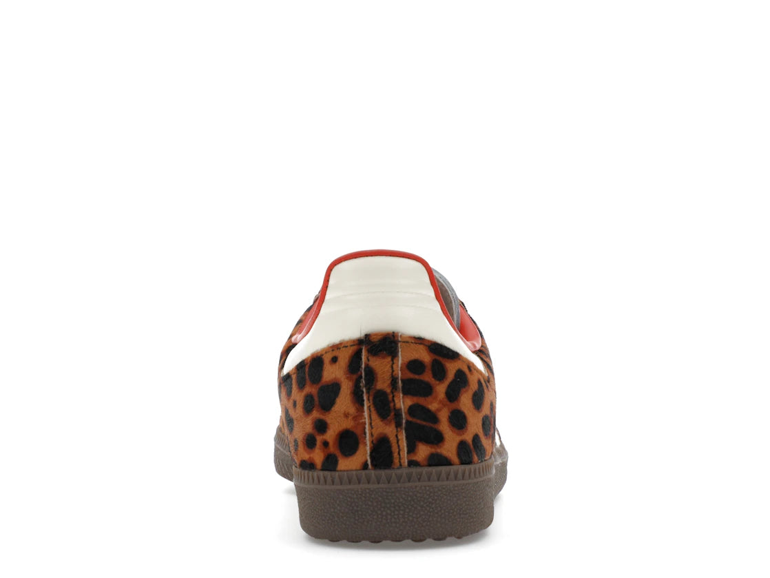 adidas Samba OG Preloved Red Leopard Women's