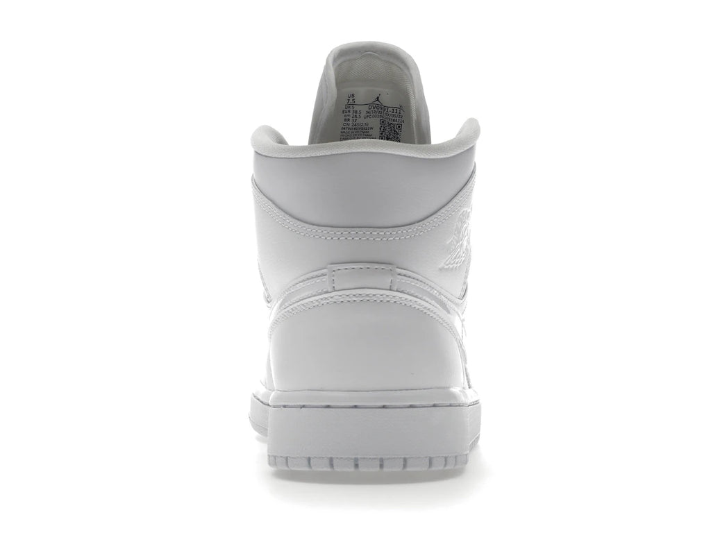 Air Jordan Mid Triple White (2022) (Women's)