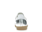 ADIDAS Samba OG Silver Metallic Cracked Leather (Women's)
