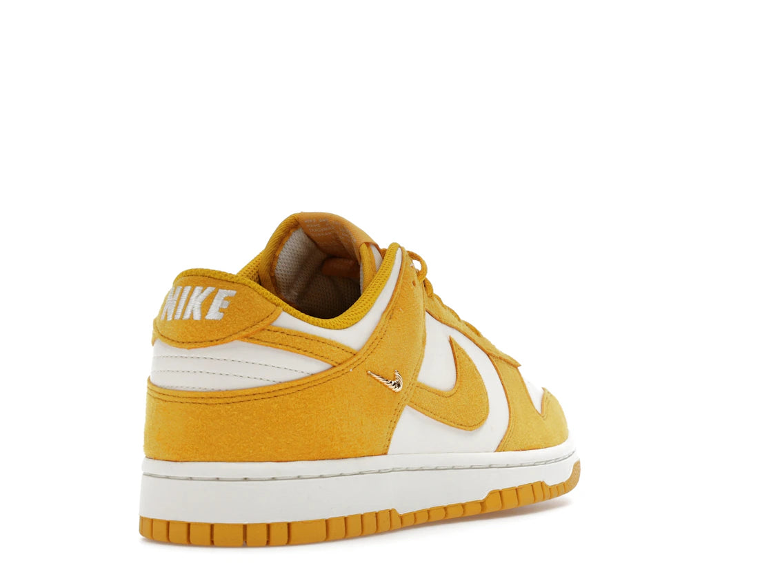 Nike Dunk Low Dark Sulfur Gold Mini Swoosh (Women's)