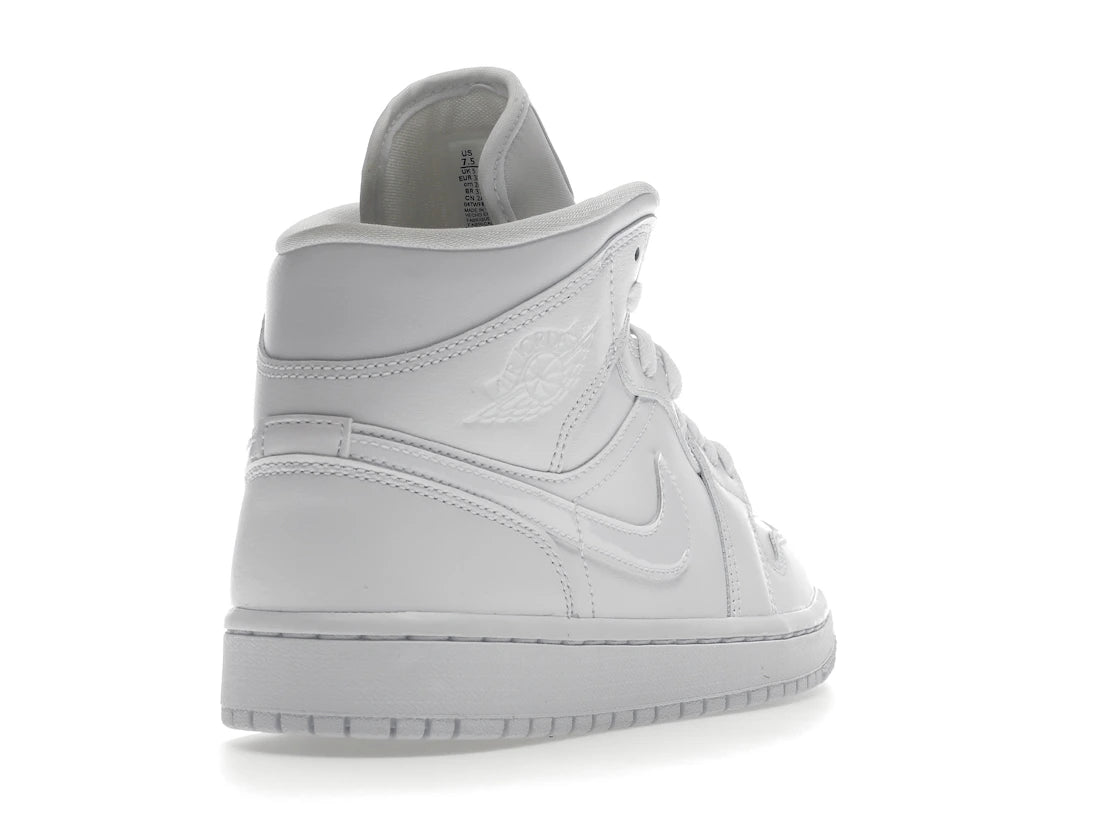 Air Jordan Mid Triple White (2022) (Women's)
