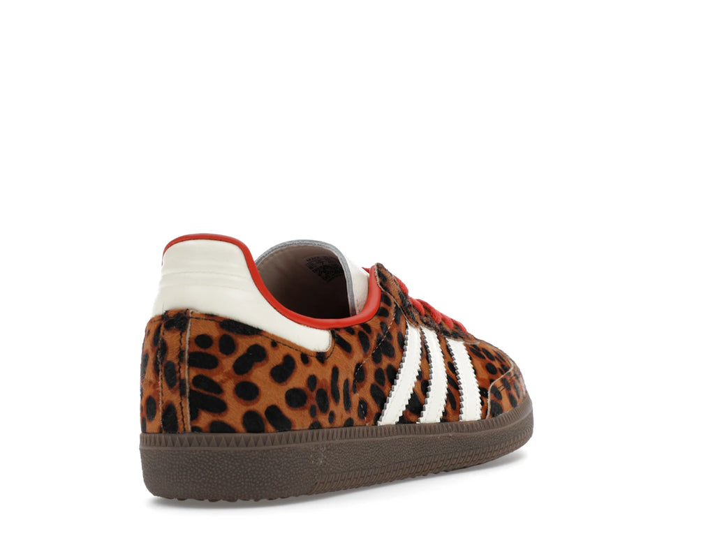 adidas Samba OG Preloved Red Leopard Women's